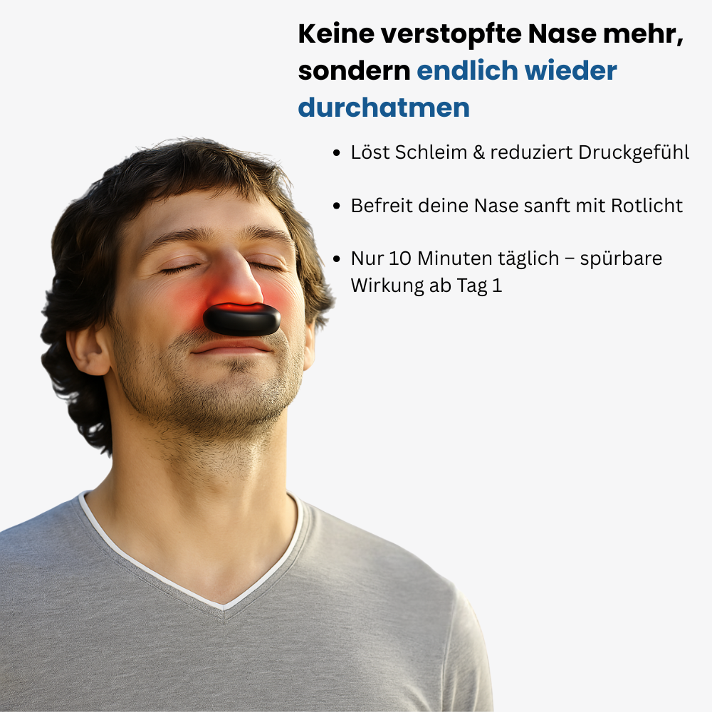 Nasenfrei Sinus Licht Komplett Set